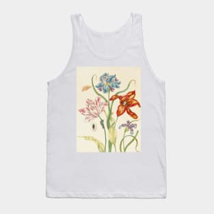 Two Tulips and Two Irises by Johanna Helena Herolt Tank Top